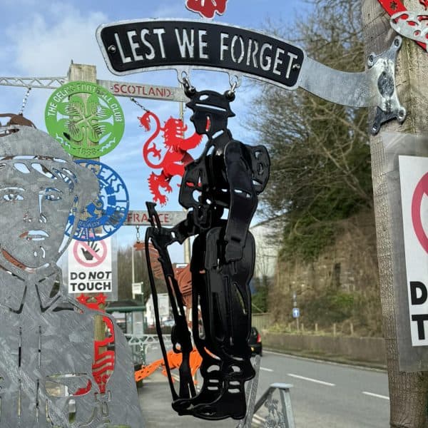 3D Lest We Forget Soldier